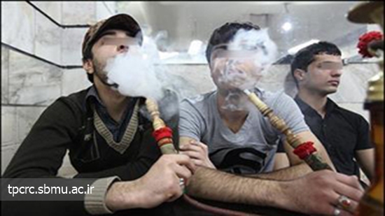 وجود شيشه در قليان 