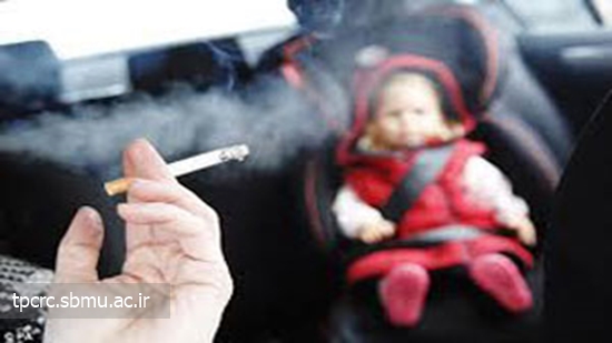 آسم و نوزادان پدران سيگاري،‌ 