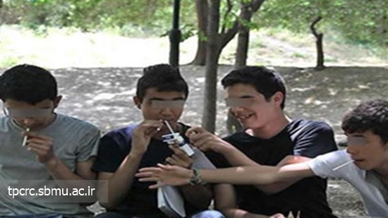 سلامت نوجوانان در معرض تجارت دود، 